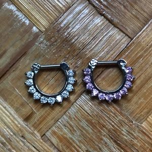 16g Surgical Steel jewelry for septum piercing💎❗️